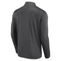 Fanatics Tampa Bay Buccaneers Head-to-Head Quarter-Zip Pullover Heather Charcoal