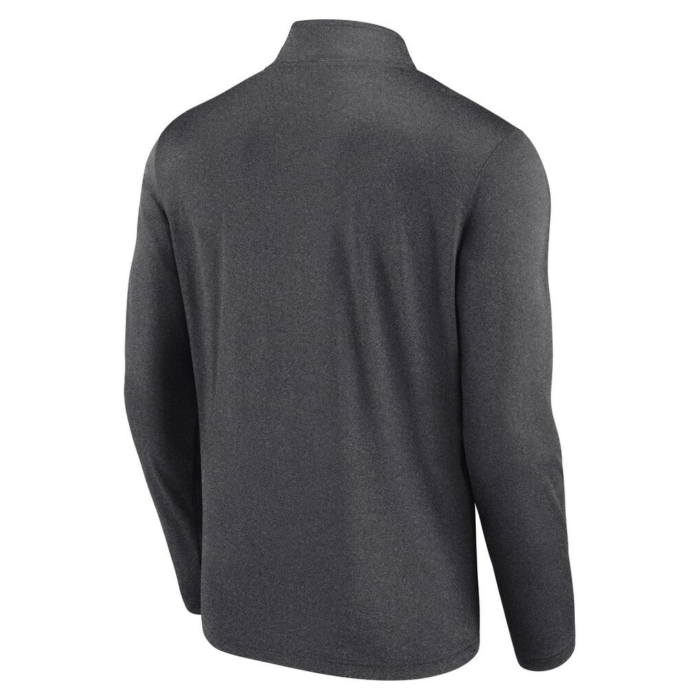 Fanatics Cleveland Browns Head-to-Head Quarter-Zip Pullover Charcoal