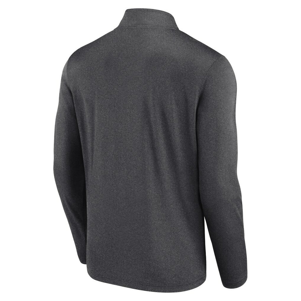 Fanatics Cleveland Browns Head-to-Head Quarter-Zip Pullover Charcoal