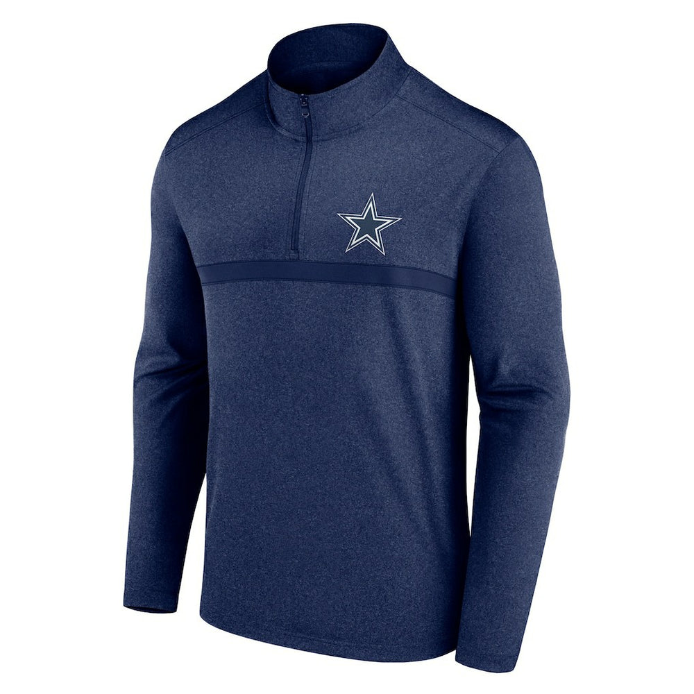 Fanatics Dallas Cowboys Head-to-Head Quarter-Zip Pullover Navy