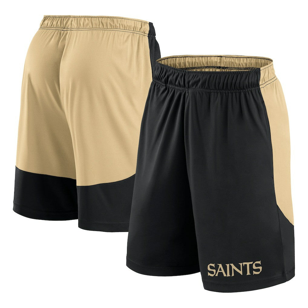 Fanatics New Orleans Saints Launch Shorts Black/Gold
