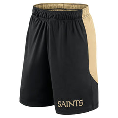 Fanatics New Orleans Saints Launch Shorts Black/Gold