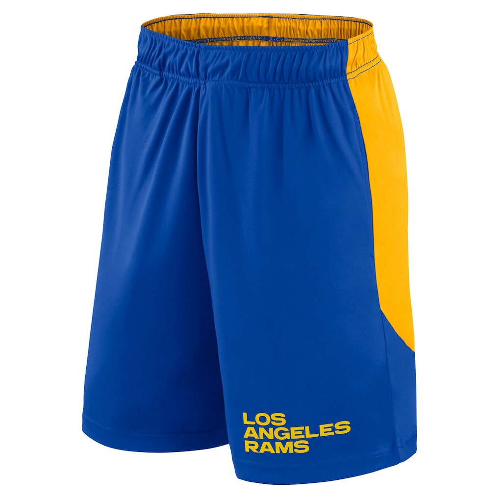 Fanatics Los Angeles Rams Launch Shorts Royal/Gold