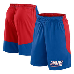Fanatics New York Giants Launch Shorts Royal/Red