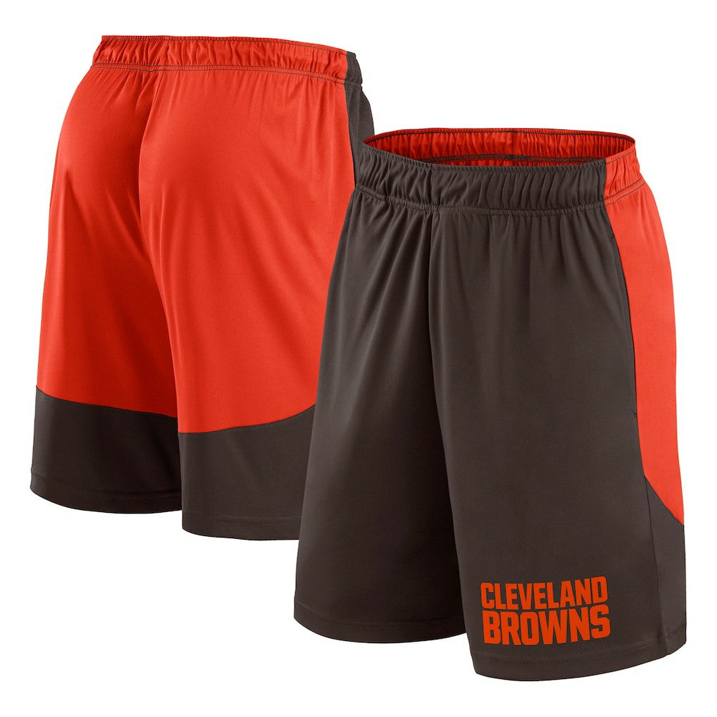 Fanatics Cleveland Browns Launch Shorts Brown/Red