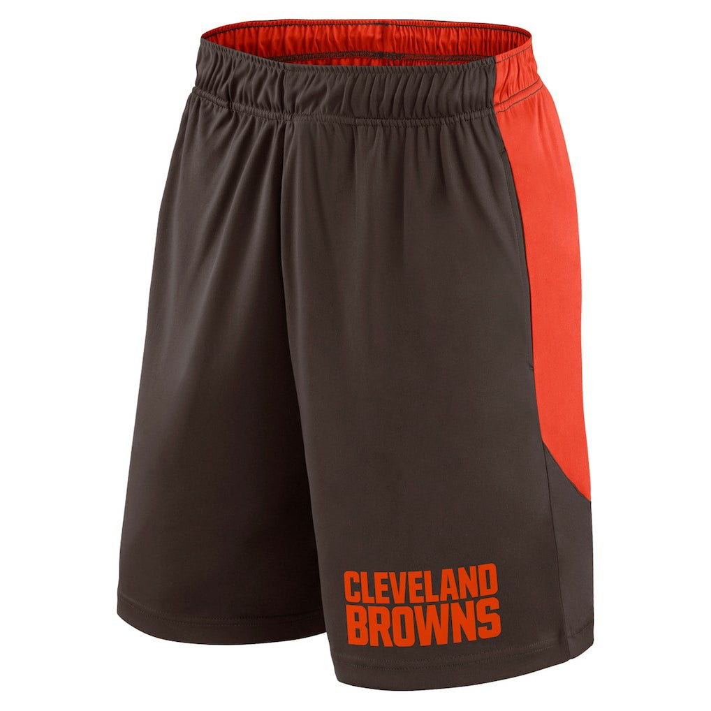 Fanatics Cleveland Browns Launch Shorts Brown/Red