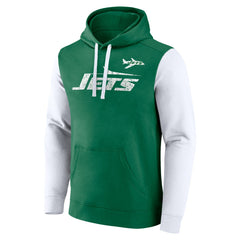 Fanatics New York Jets Fleece Pullover Hoodie Kelly Green