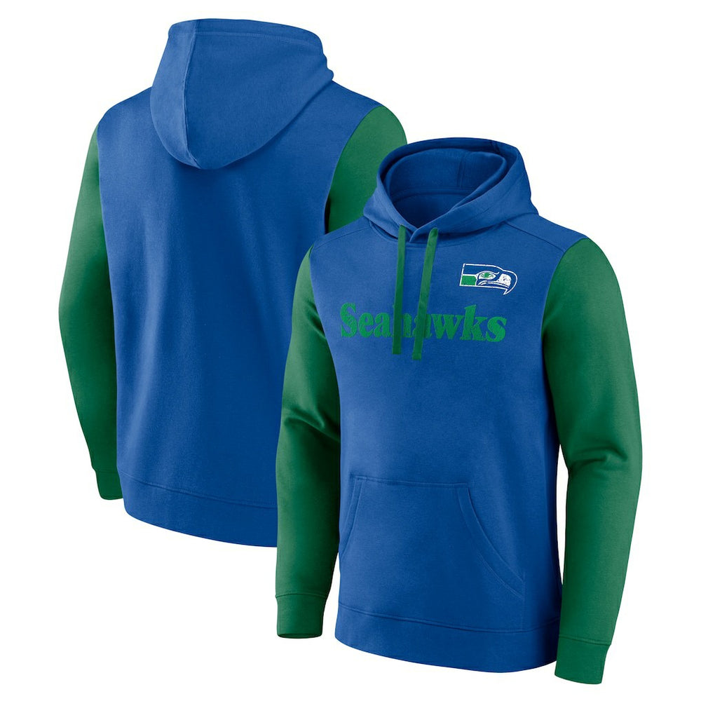 Fanatics Seattle Seahawks Fleece Pullover Hoodie Royal
