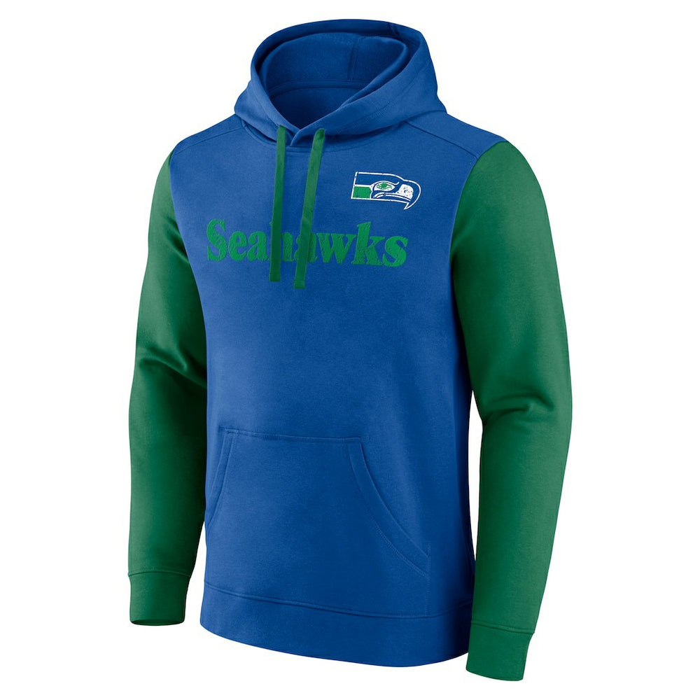 Fanatics Seattle Seahawks Fleece Pullover Hoodie Royal
