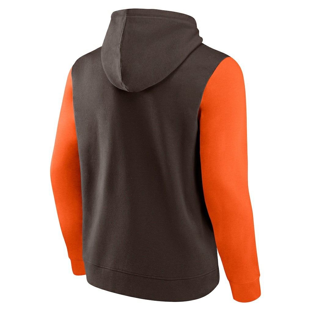 Fanatics Cleveland Browns Fleece Pullover Hoodie Brown