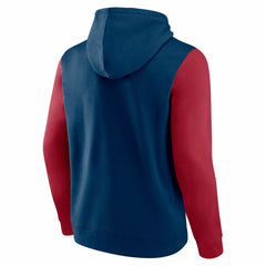 Fanatics Houston Texans Outline Pullover Hoodie Navy/Red