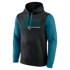 Fanatics Jacksonville Jaguars Outline Pullover Hoodie Black/Teal