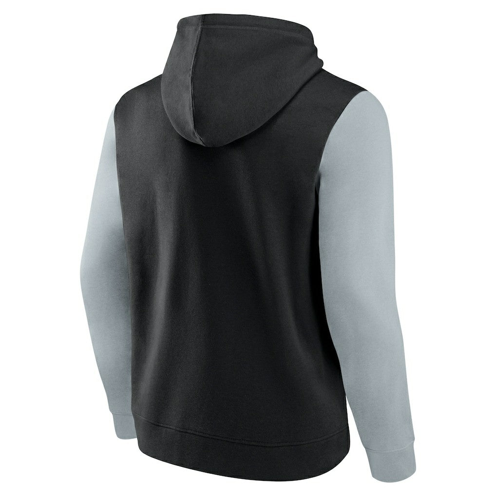 Fanatics Las Vegas Raiders Outline Pullover Hoodie Black/Silver