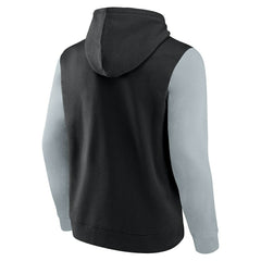Fanatics Las Vegas Raiders Outline Pullover Hoodie Black/Silver