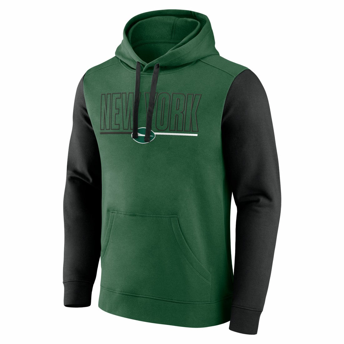 Fanatics New York Jets Outline Pullover Hoodie Green/Black