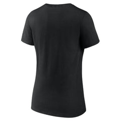 Washington Capitals Fanatics Women's Authentic Pro Alt Logo V-Neck T-Shirt - Black - NHL 201203791