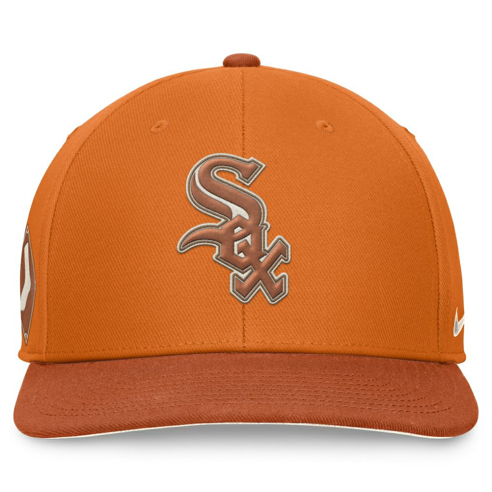 Chicago White Sox Nike Pro Dunk Performance Snapback Hat - Orange - Nike Discount