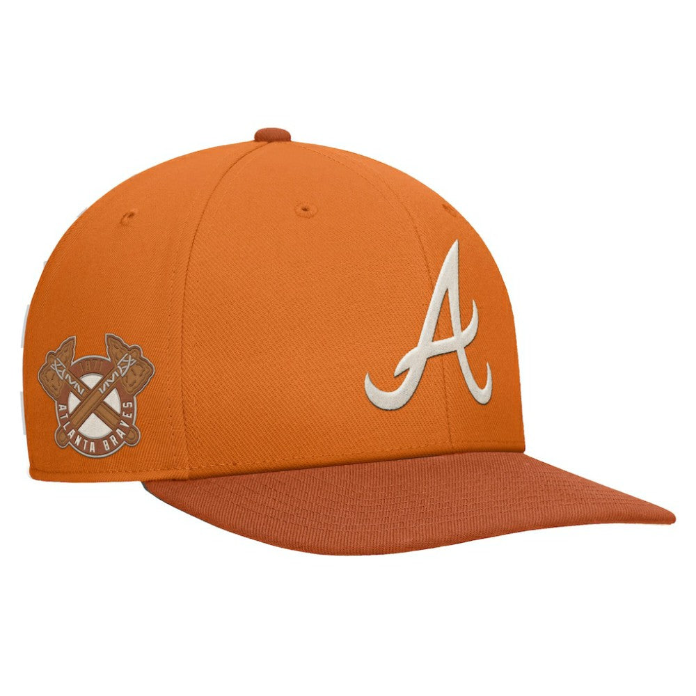 Atlanta Braves Nike Pro Dunk Performance Snapback Hat - Orange - Nike Sale