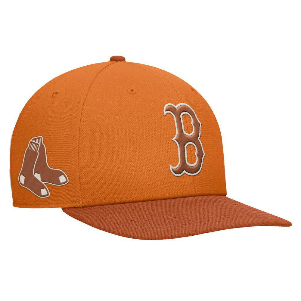 Boston Red Sox Nike Pro Dunk Performance Snapback Hat - Orange - Nike Lifestyle
