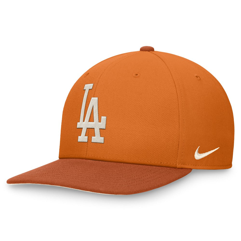 Los Angeles Dodgers Nike Pro Dunk Performance Snapback Hat - Orange - Nike Online