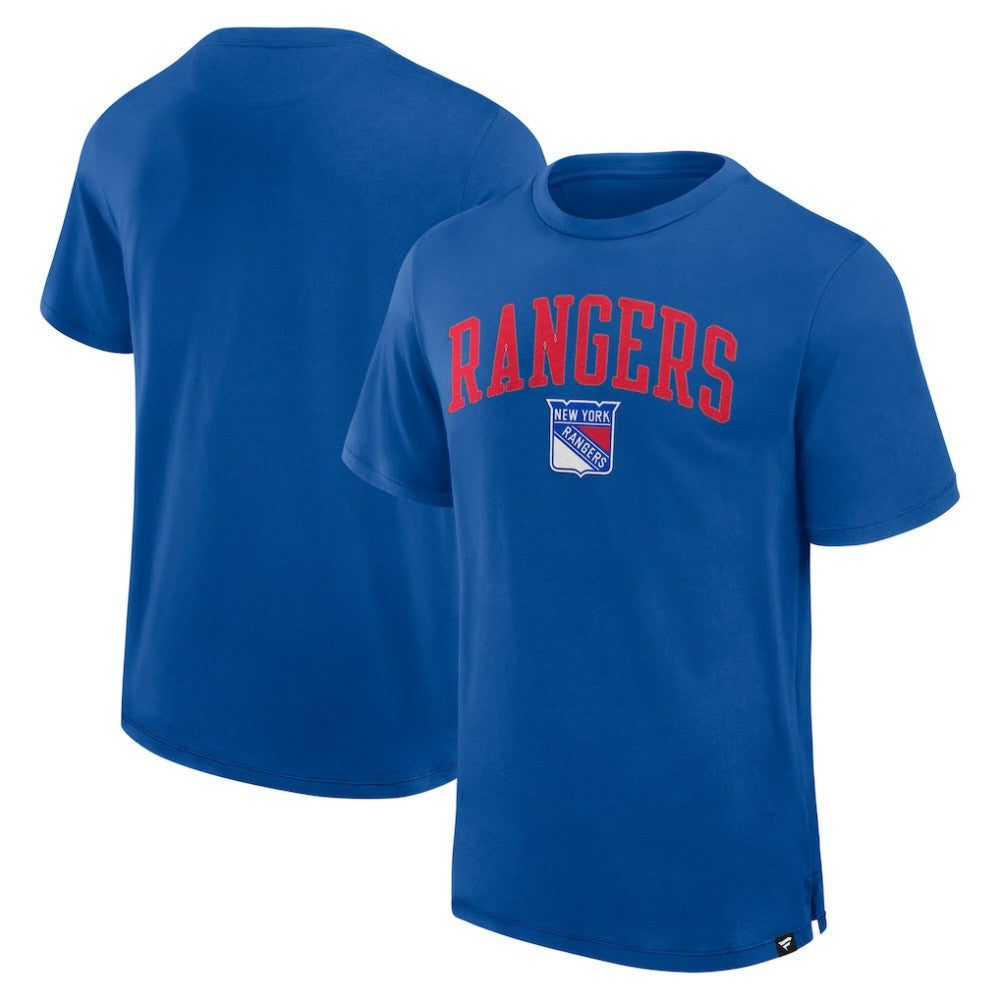 New York Rangers Fanatics Elevated Pima T-Shirt - Royal - NHL 201204296