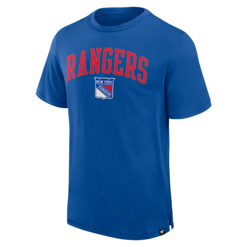 New York Rangers Fanatics Elevated Pima T-Shirt - Royal - NHL 201204296