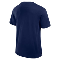 Seattle Kraken Fanatics Elevated Pima T-Shirt - Navy - NHL 201204301
