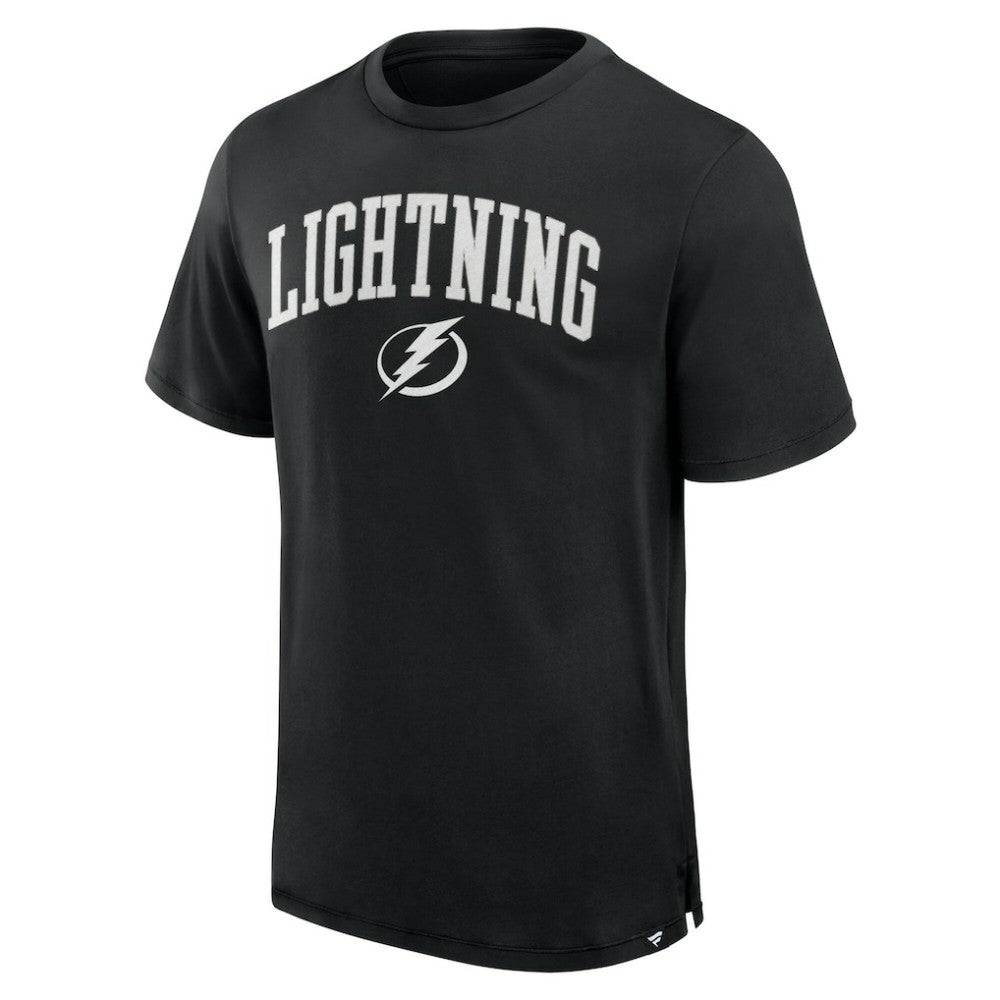 Tampa Bay Lightning Fanatics Elevated Pima T-Shirt - Black - NHL 201204303