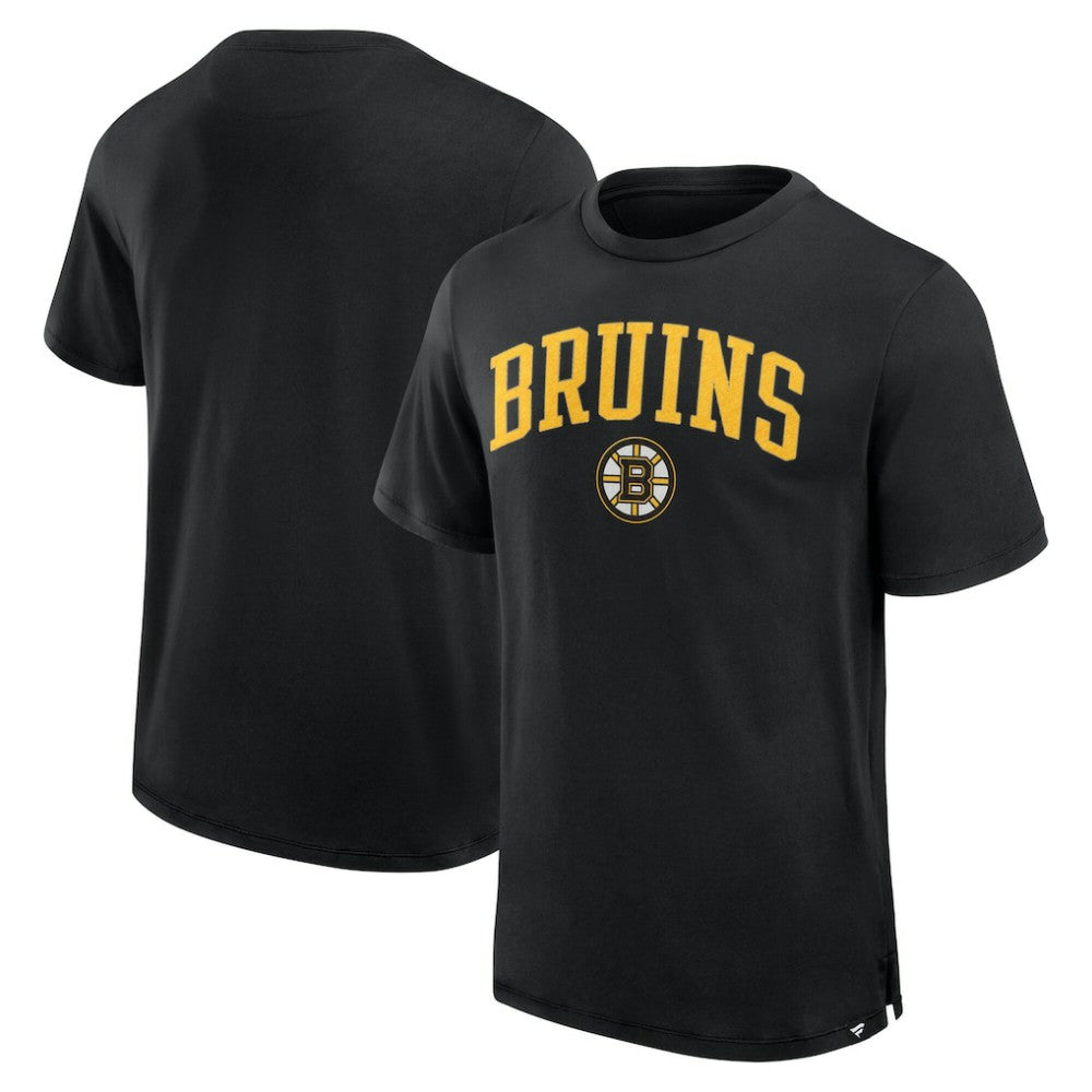 Boston Bruins Fanatics Elevated Pima T-Shirt - Black - NHL 201204312