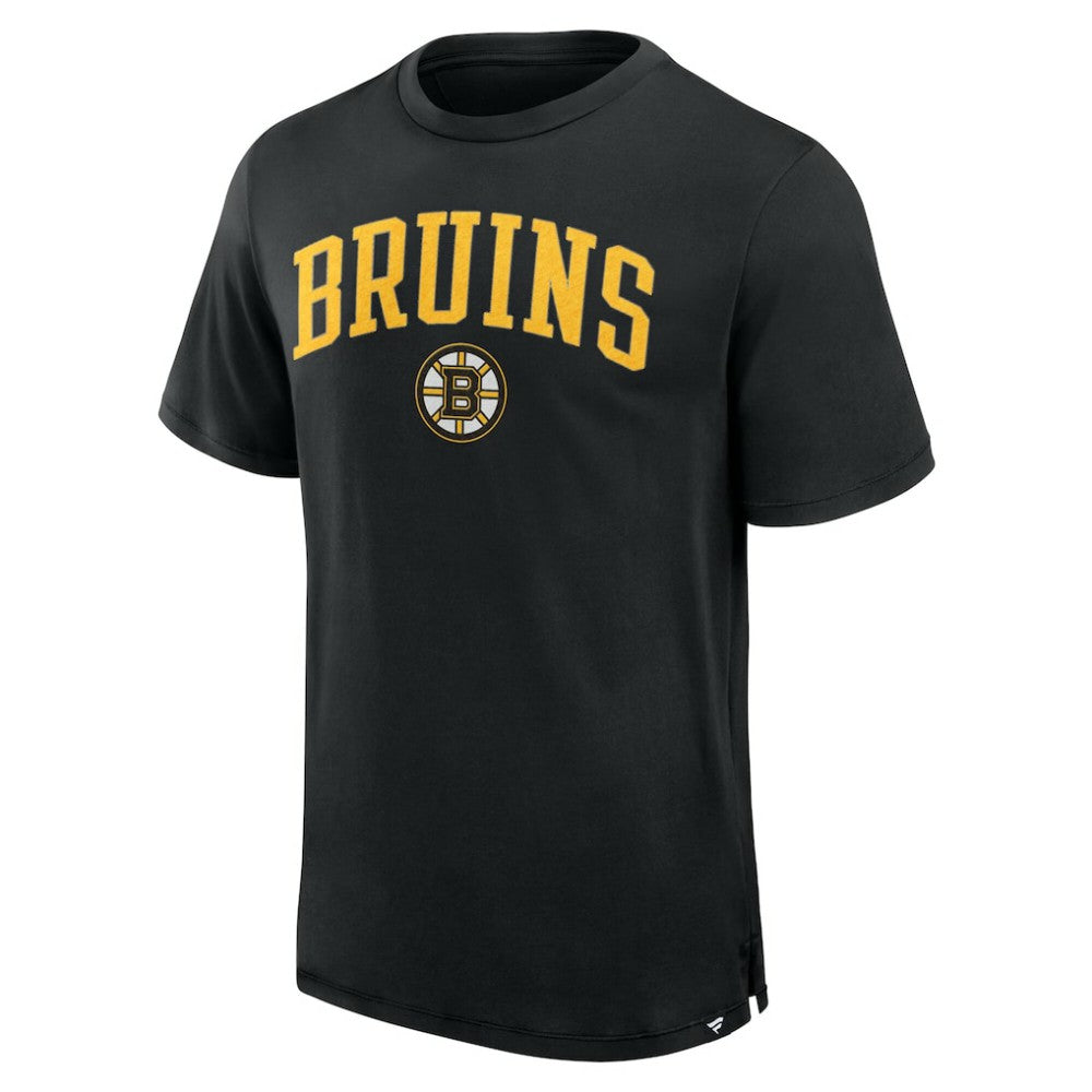 Boston Bruins Fanatics Elevated Pima T-Shirt - Black - NHL 201204312