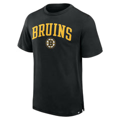 Boston Bruins Fanatics Elevated Pima T-Shirt - Black - NHL 201204312