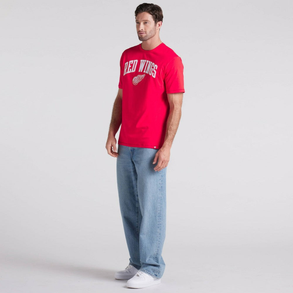 Detroit Red Wings Fanatics Elevated Pima T-Shirt - Red - NHL 201204314