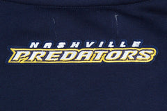 Nashville Predators Pro Standard Women's Area Code Cropped Pullover Sweatshirt - Navy - NHL 201205074
