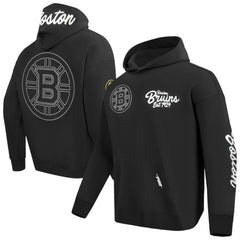 Boston Bruins Pro Standard Paint the City Pullover Hoodie - Black - NHL 201205123