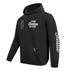 Seattle Kraken Pro Standard Paint the City Pullover Hoodie - Black - NHL 201205143
