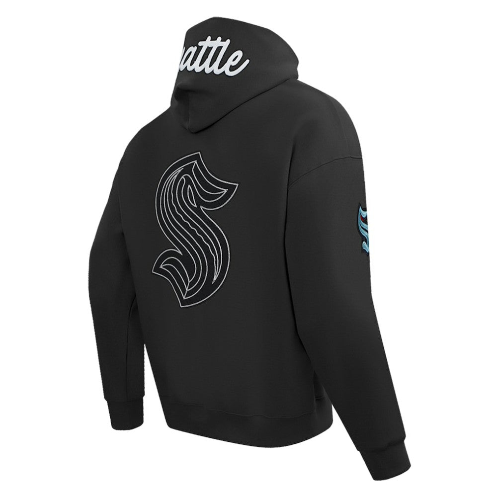 Seattle Kraken Pro Standard Paint the City Pullover Hoodie - Black - NHL 201205143
