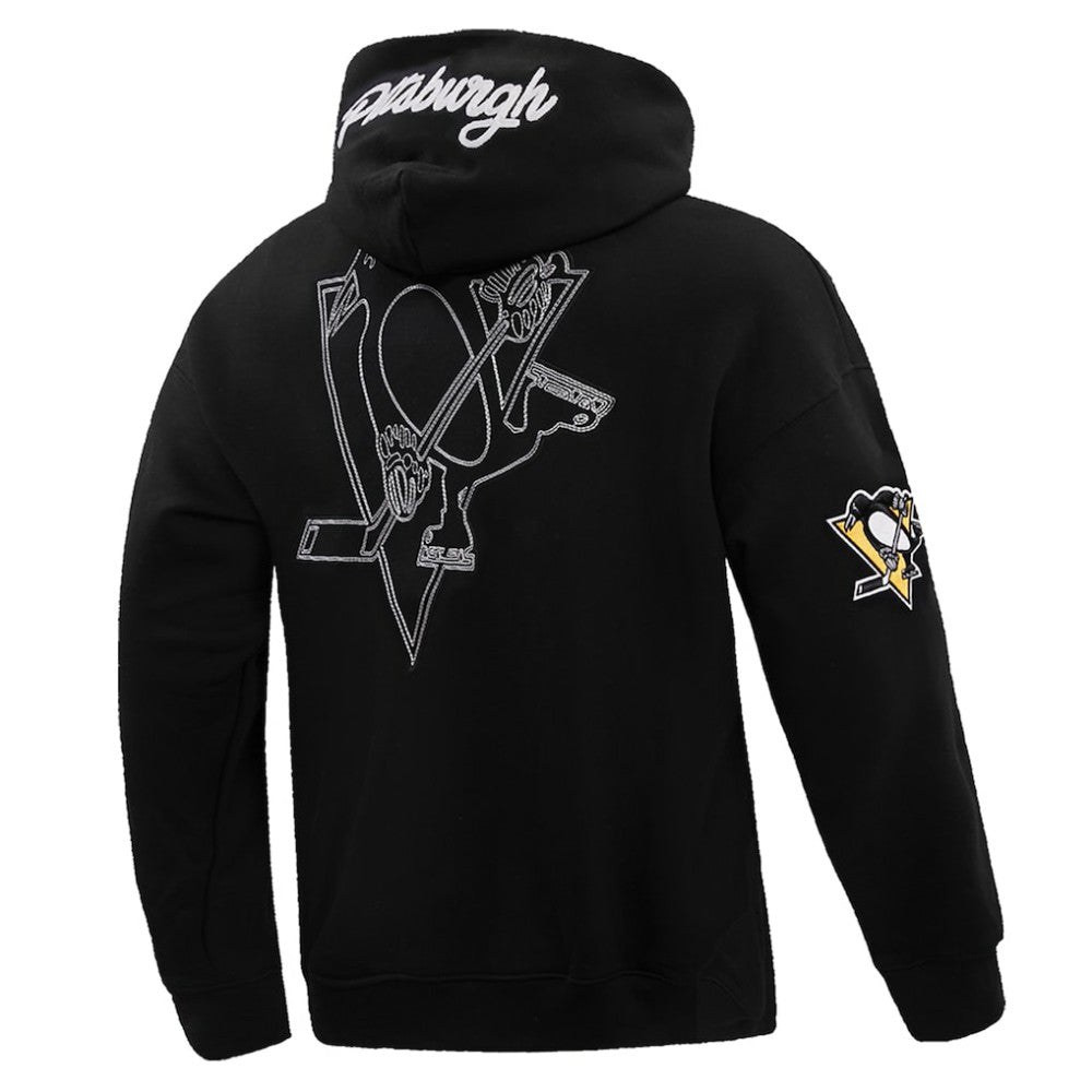 Pittsburgh Penguins Pro Standard Paint the City Pullover Hoodie - Black - NHL 201205146