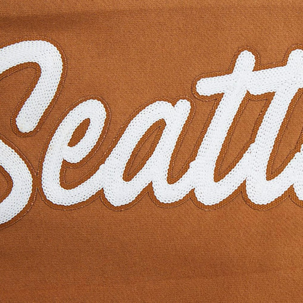 Seattle Kraken Pro Standard Paint the City Pullover Sweatshirt - Brown - NHL 201205152