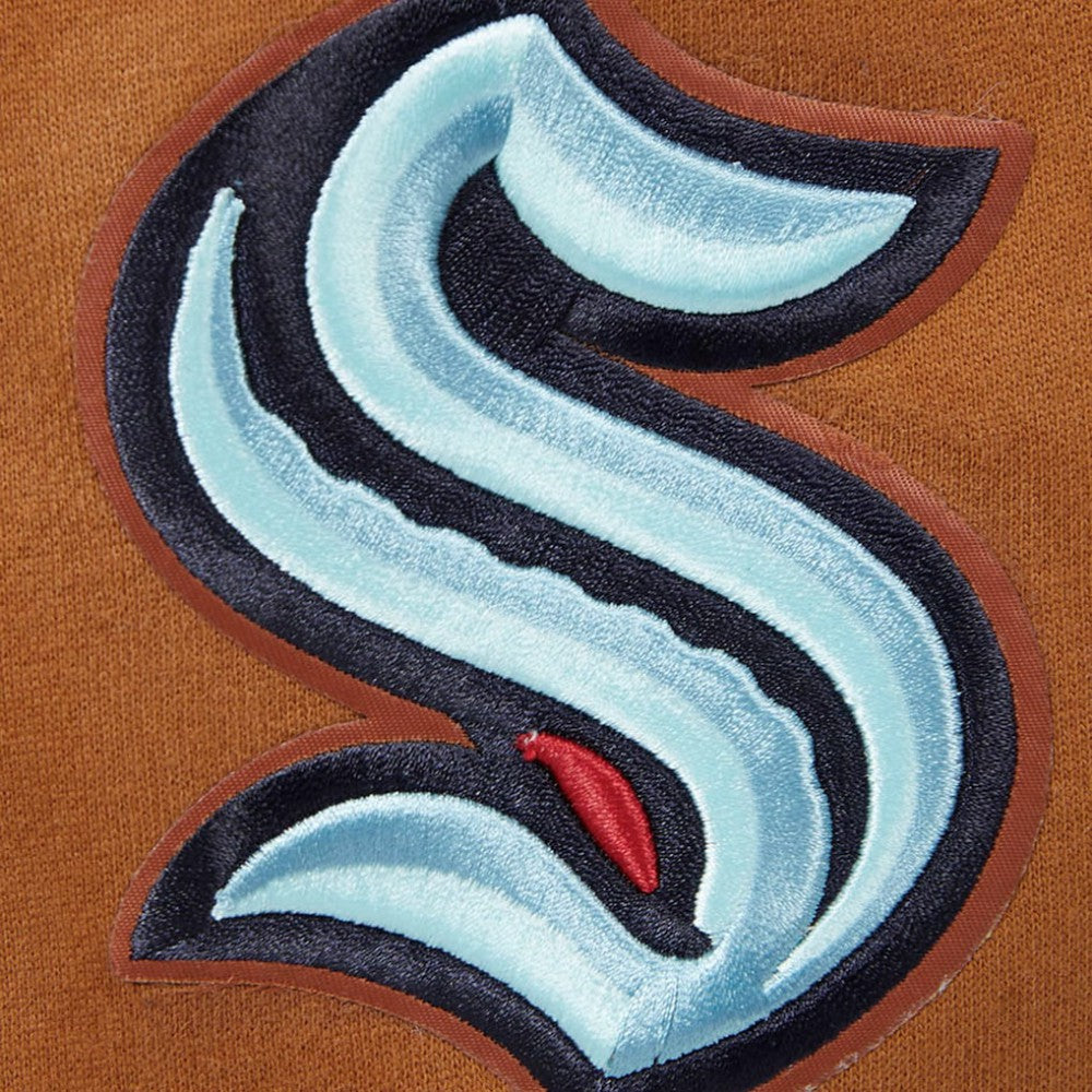 Seattle Kraken Pro Standard Paint the City Pullover Sweatshirt - Brown - NHL 201205152