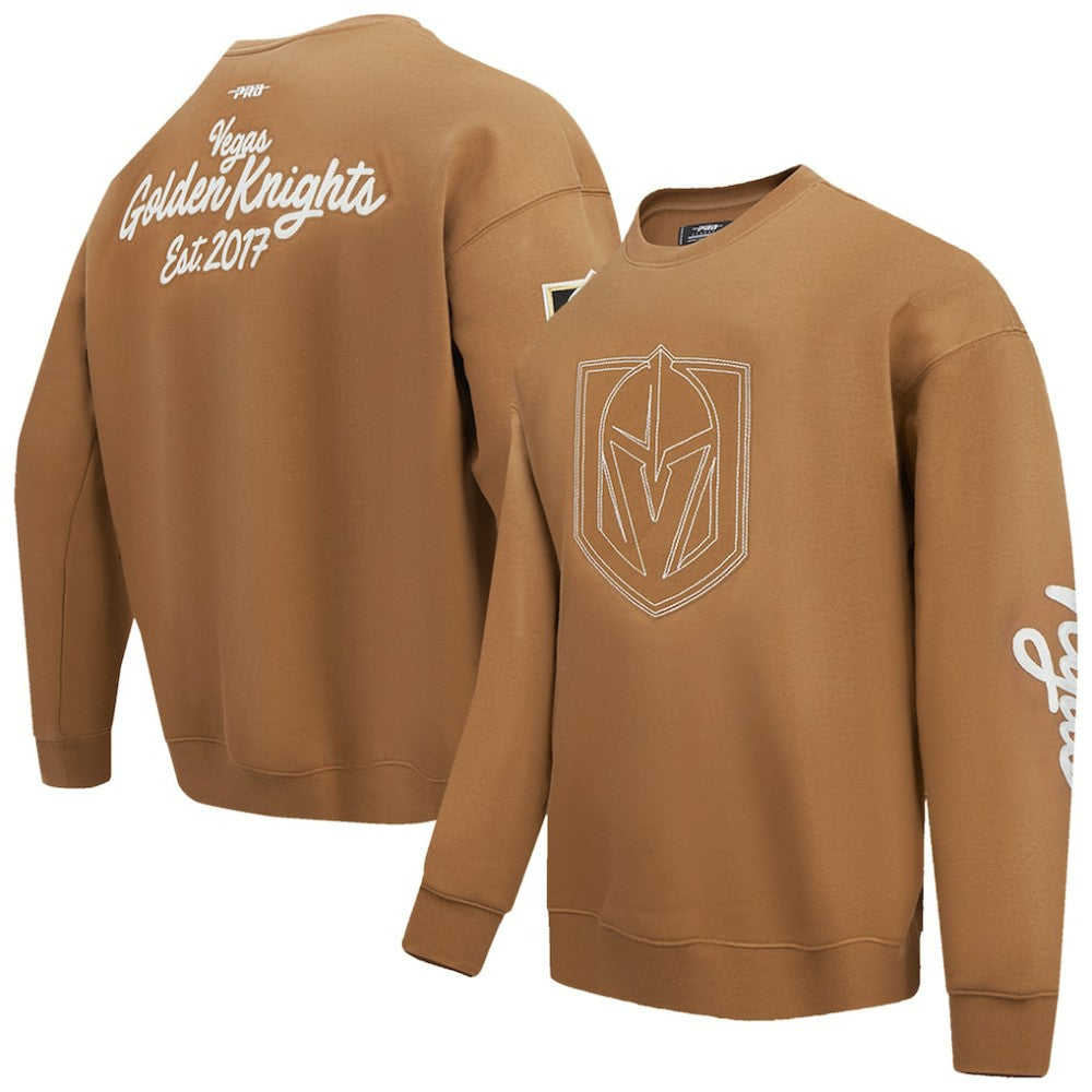 Vegas Golden Knights Pro Standard Paint the City Pullover Sweatshirt - Brown - NHL 201205155