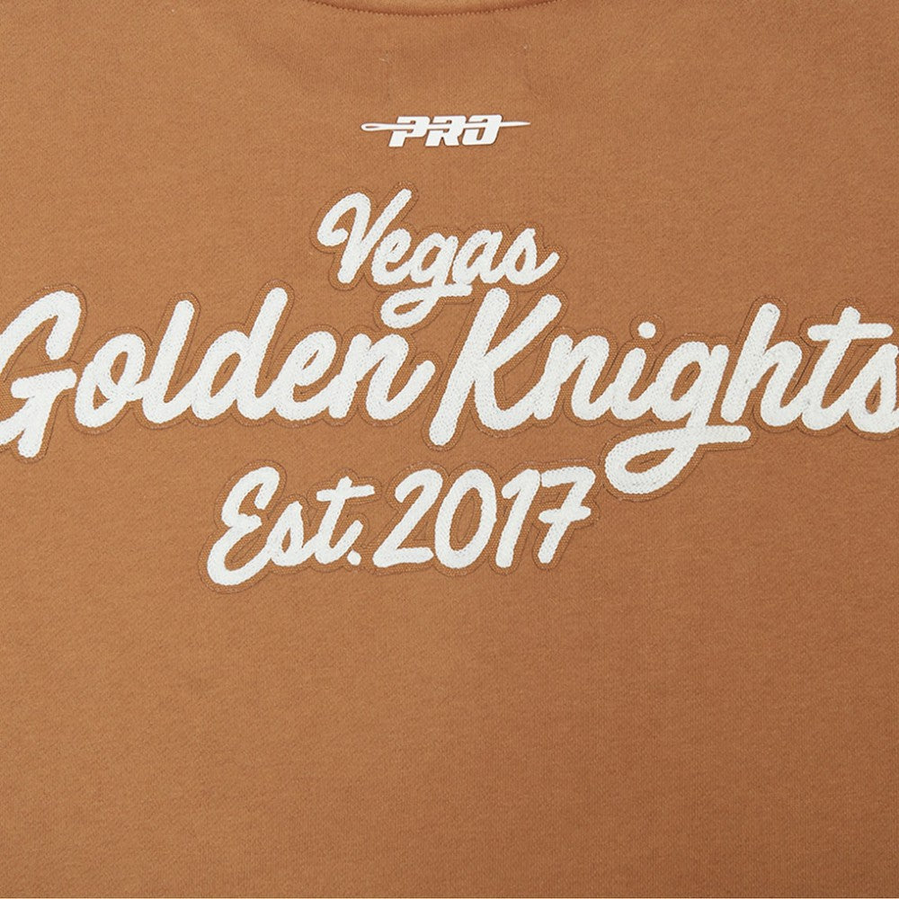 Vegas Golden Knights Pro Standard Paint the City Pullover Sweatshirt - Brown - NHL 201205155