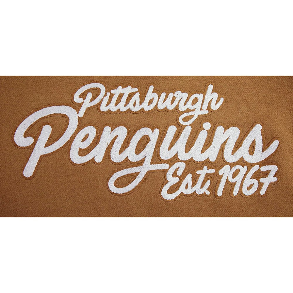 Pittsburgh Penguins Pro Standard Paint the City Pullover Sweatshirt - Brown - NHL 201205157