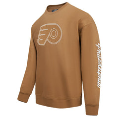 Philadelphia Flyers Pro Standard Paint the City Pullover Sweatshirt - Brown - NHL 201205159