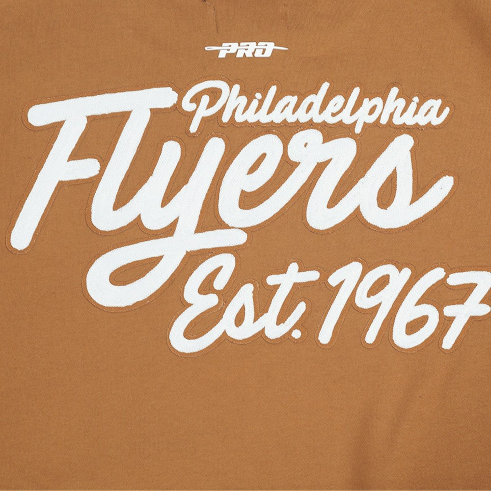 Philadelphia Flyers Pro Standard Paint the City Pullover Sweatshirt - Brown - NHL 201205159
