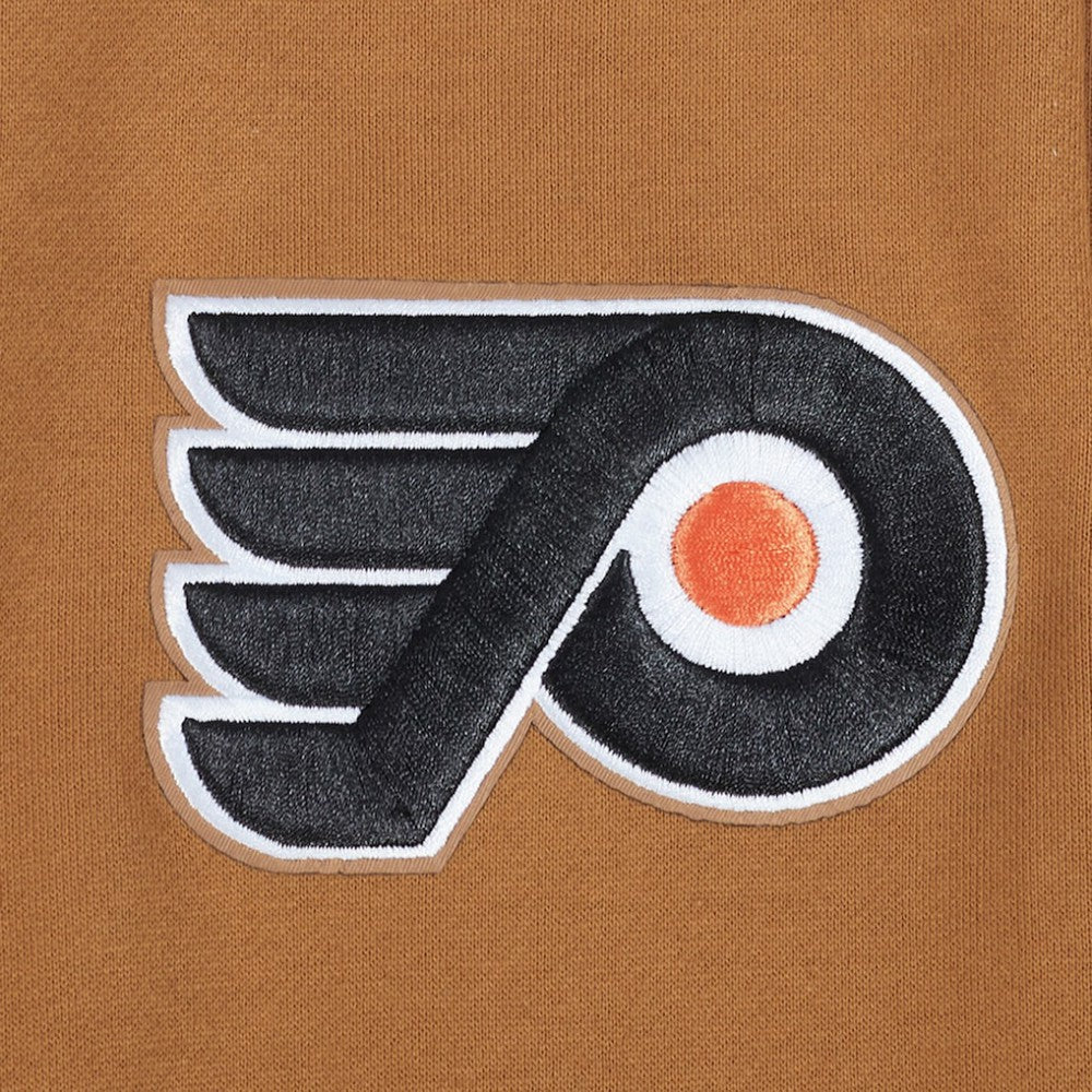 Philadelphia Flyers Pro Standard Paint the City Pullover Sweatshirt - Brown - NHL 201205159