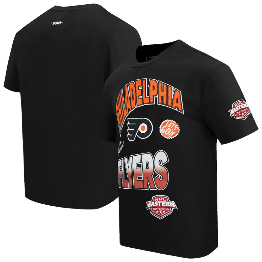 Philadelphia Flyers Pro Standard Turn It Up T-Shirt - Black - NHL 201205161