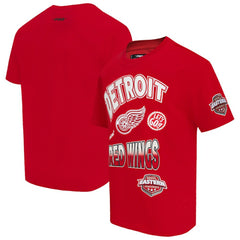 Detroit Red Wings Pro Standard Turn It Up T-Shirt - Red - NHL 201205163