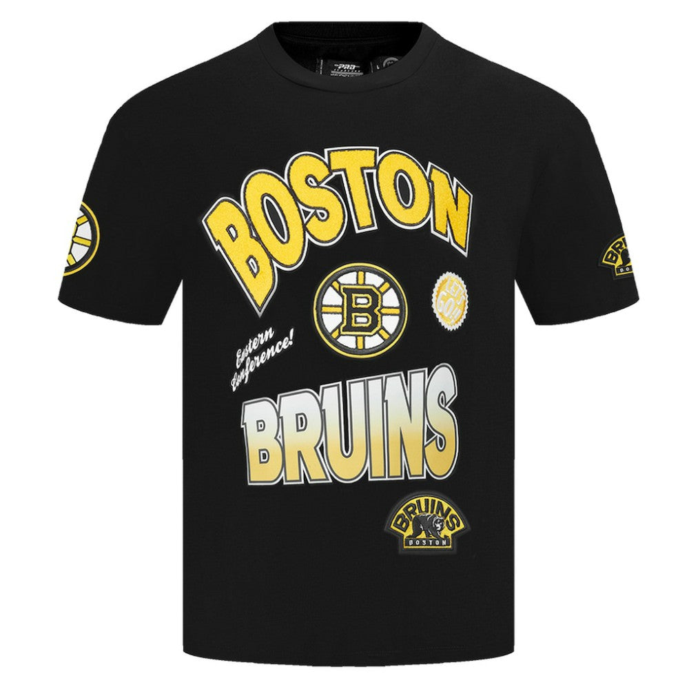 Boston Bruins Pro Standard Turn It Up T-Shirt - Black - NHL 201205164