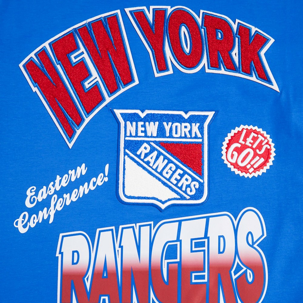New York Rangers Pro Standard Turn It Up T-Shirt - Blue - NHL 201205166