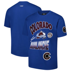 Colorado Avalanche Pro Standard Turn It Up Dropped Shoulder T-Shirt - Blue - NHL 201205168